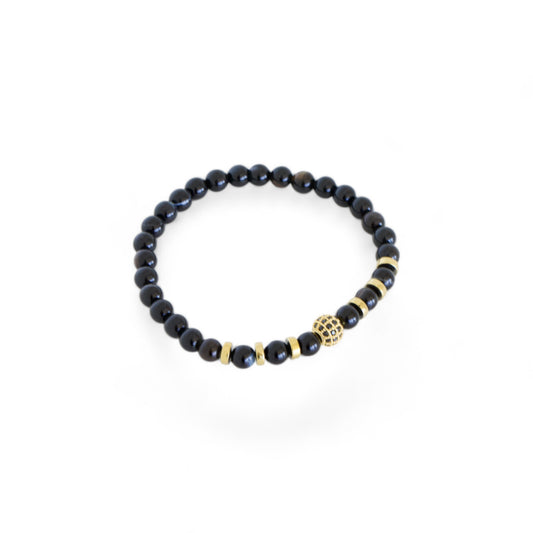 Freyr Black Golden Bracelet
