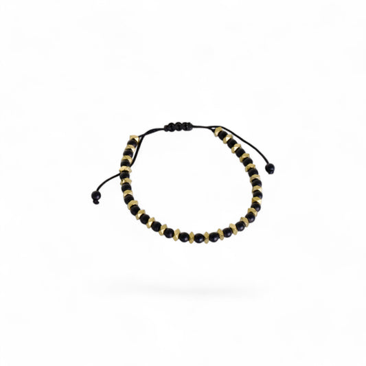 Anubis Golden Black Bracelet