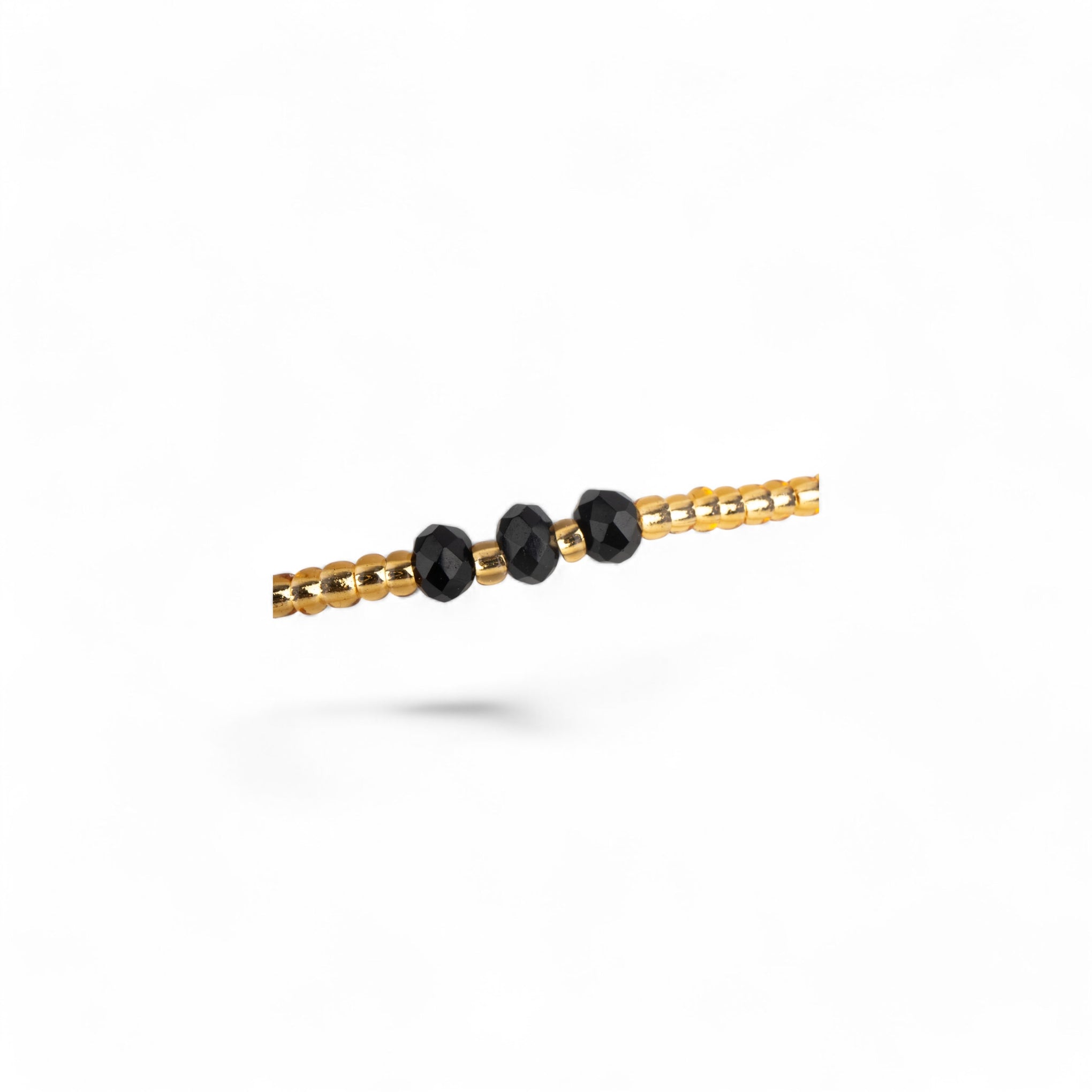 Collar Gold Medals Suerte Negro