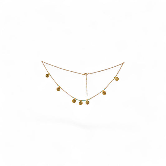 Medallas de Oro Inter Collar Azul