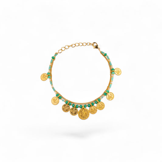 Medals Proud Coin Bracelet