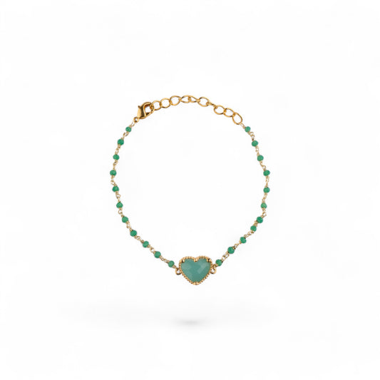 Heart Turquoise Bracelet