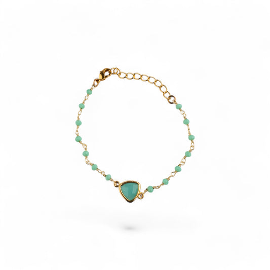Triangle Turquoise Bracelet