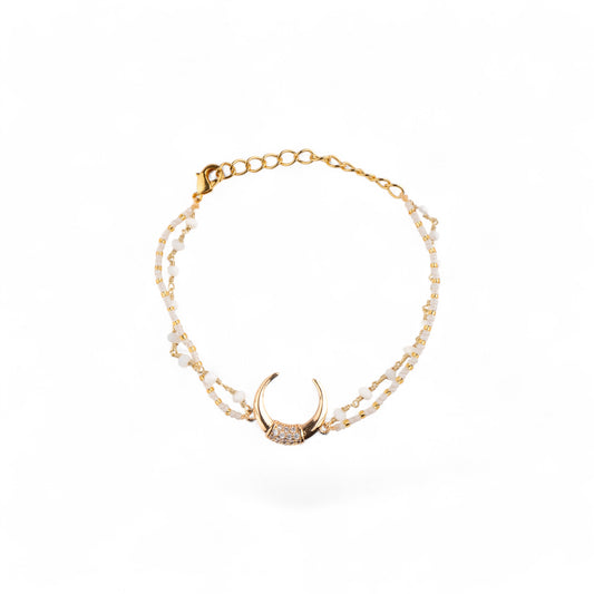 Lua White Bracelet
