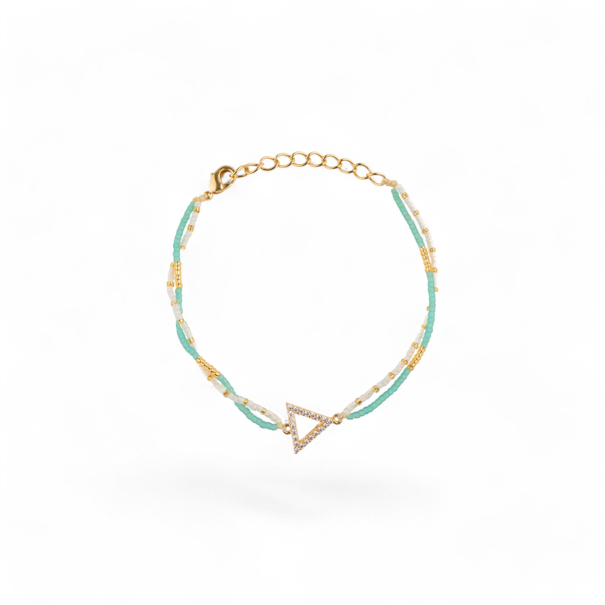 Pulsera Triángulo Tres Caras