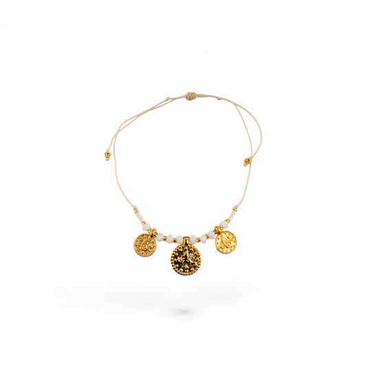Pulsera Medallas Valiente Moneda