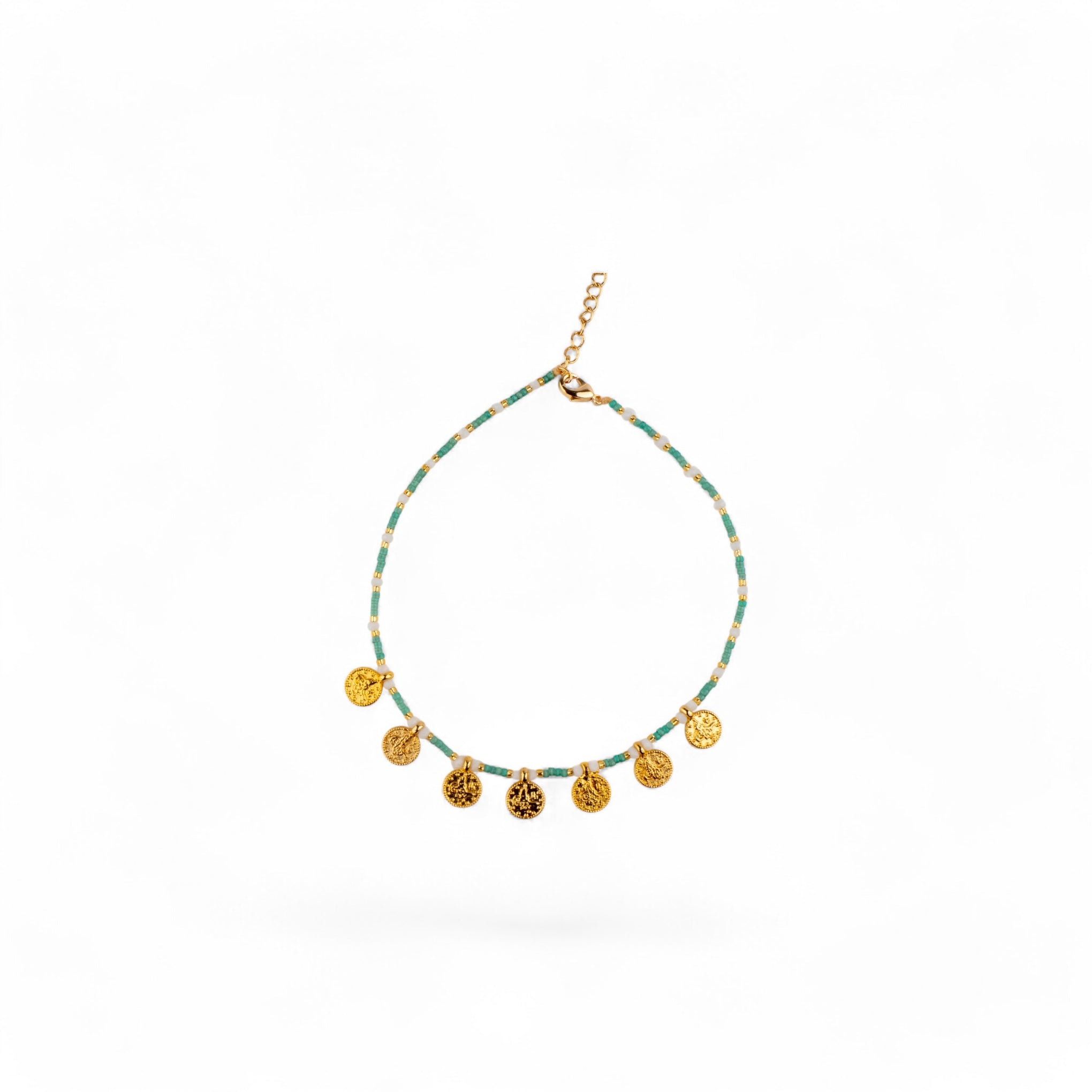 Seven Medals Carnival Anklet