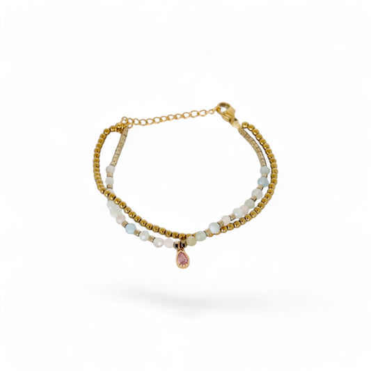 Teardrop Stone Bracelet